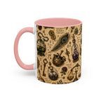The Alchemist's Cabinet Coffee Mug — Vintage Apothecary Accent Mug (11/15 oz)