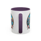 Miami Vintage Travel Accent Coffee Mug – 'Miami' Scenic Beach & Skyline Design (11/15oz)