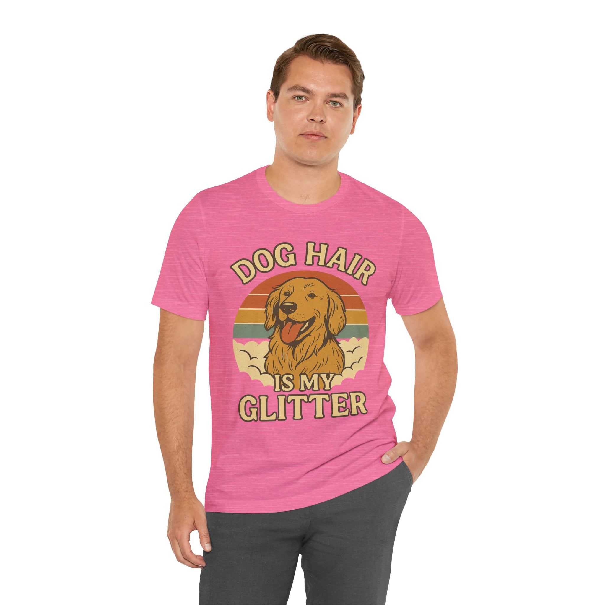 "Dog Hair Is My Glitter" – Golden Shedding Tee
