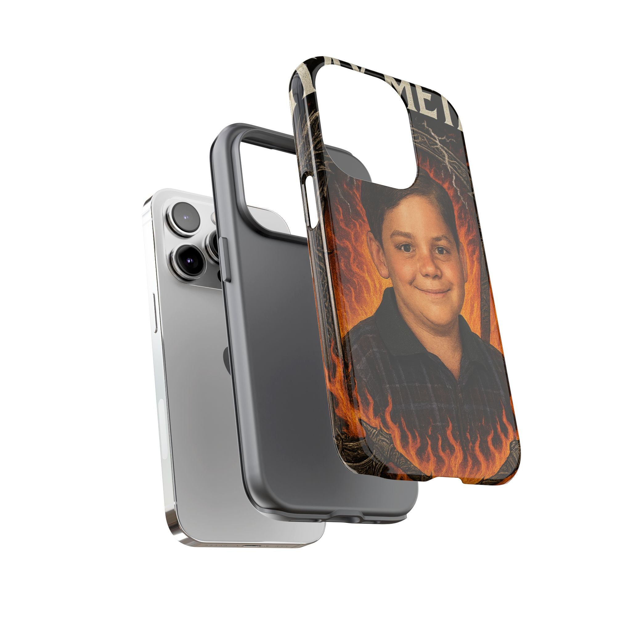 Metalhead Phone Case, Tough Cases for Music Lovers, Personalize with Unique Art, Gift for Metal Fans, Rock Lover's Accessory