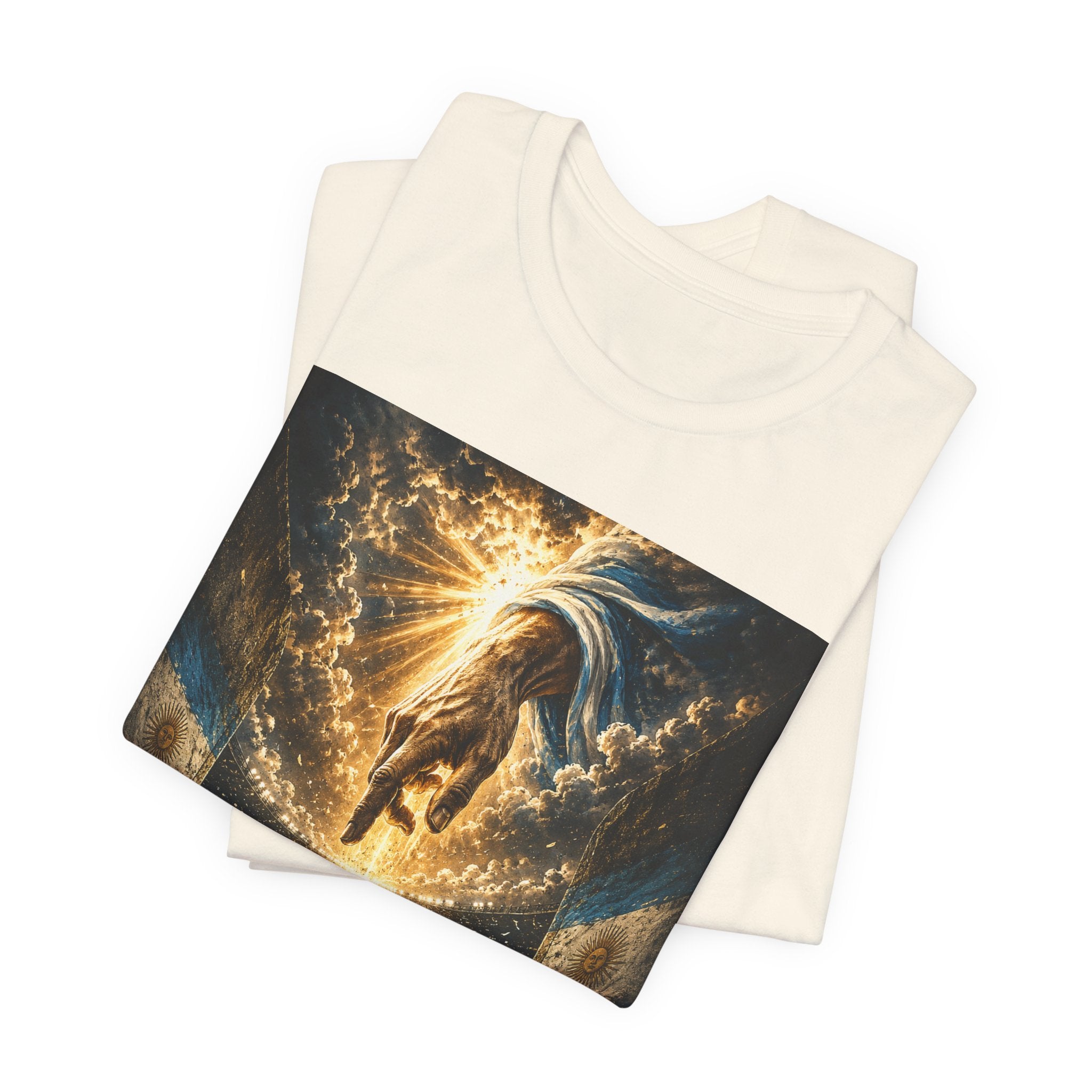 Soccer Faith T-Shirt — "La Selección de Dios" Graphic Tee