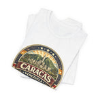 Caracas Venezuela Vintage Travel Tee — Retro City Badge T-Shirt