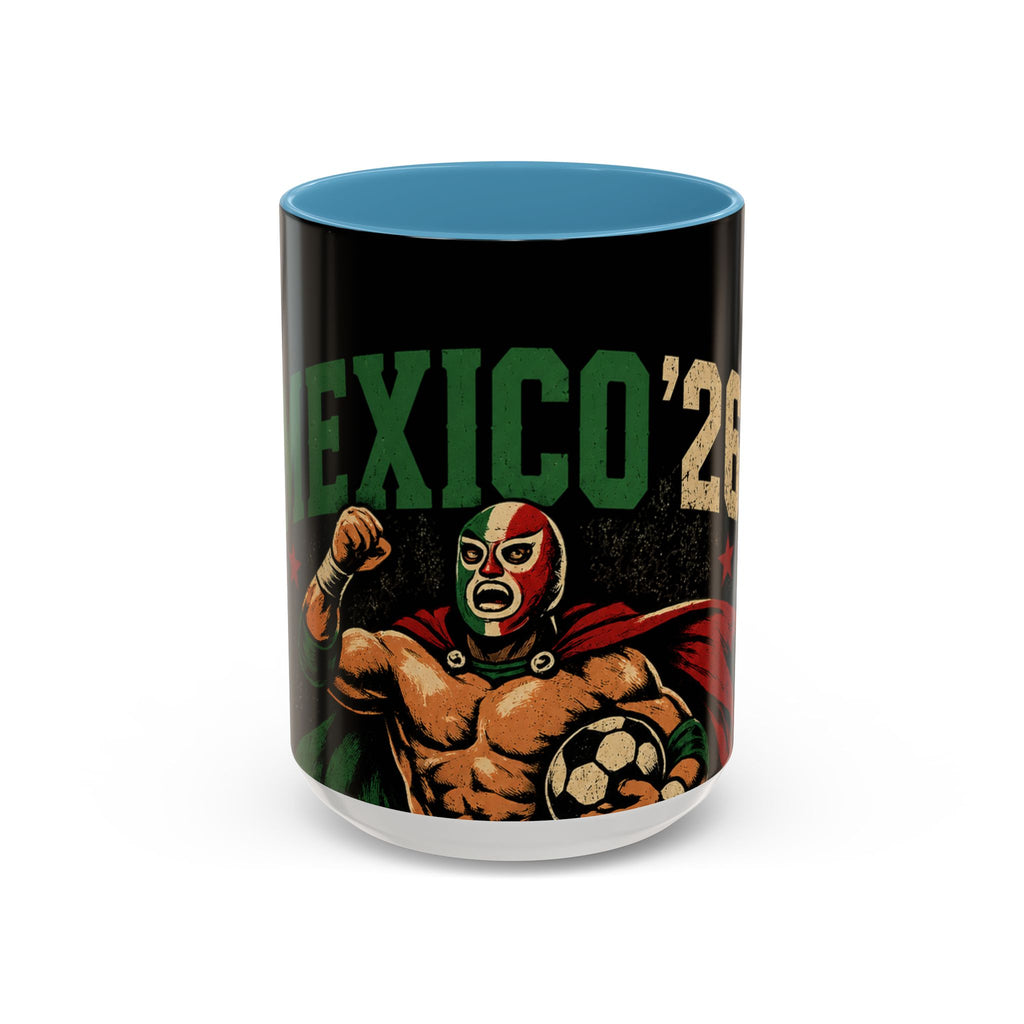 Mexico ’26 Luchador Soccer Coffee Mug