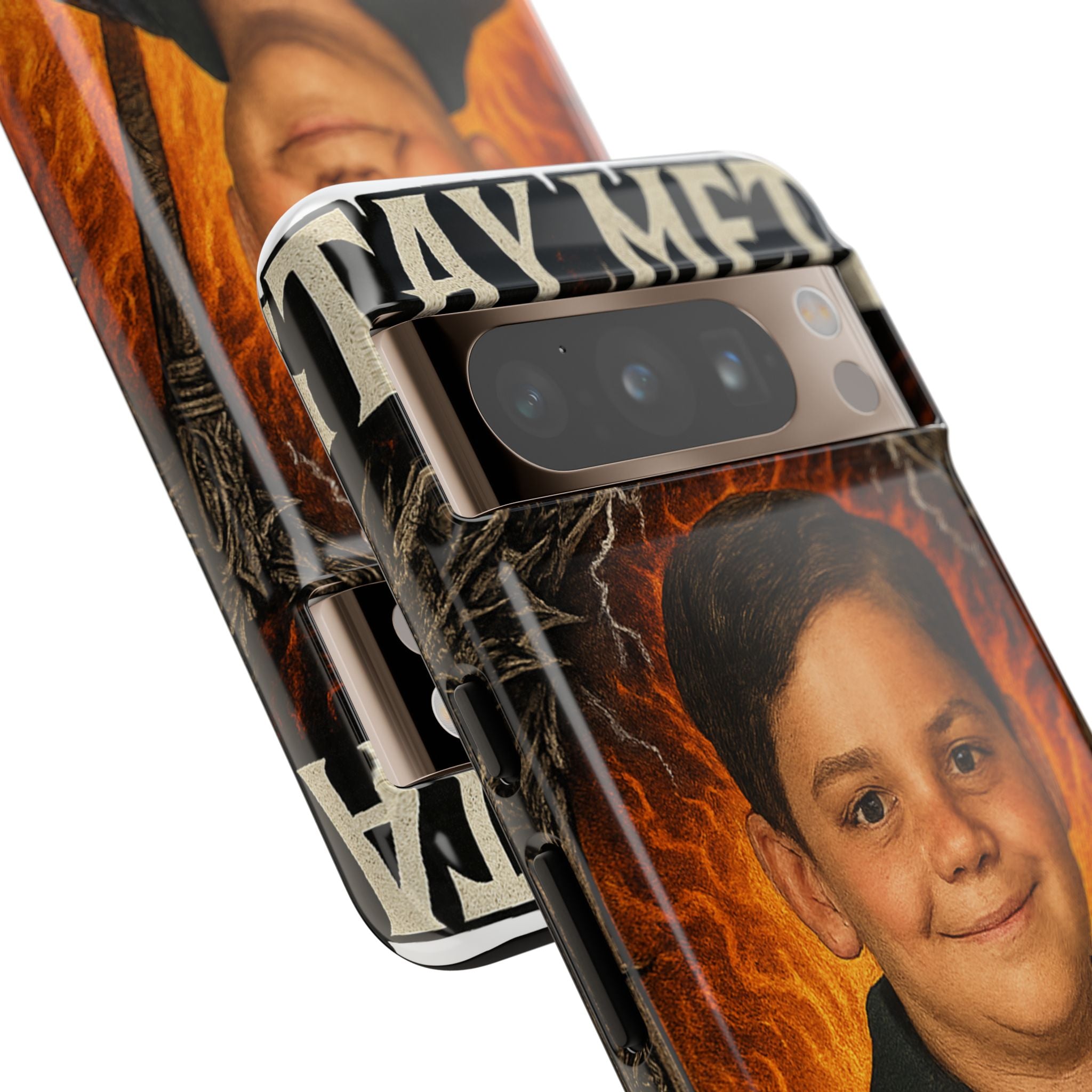 Metalhead Phone Case, Tough Cases for Music Lovers, Personalize with Unique Art, Gift for Metal Fans, Rock Lover's Accessory