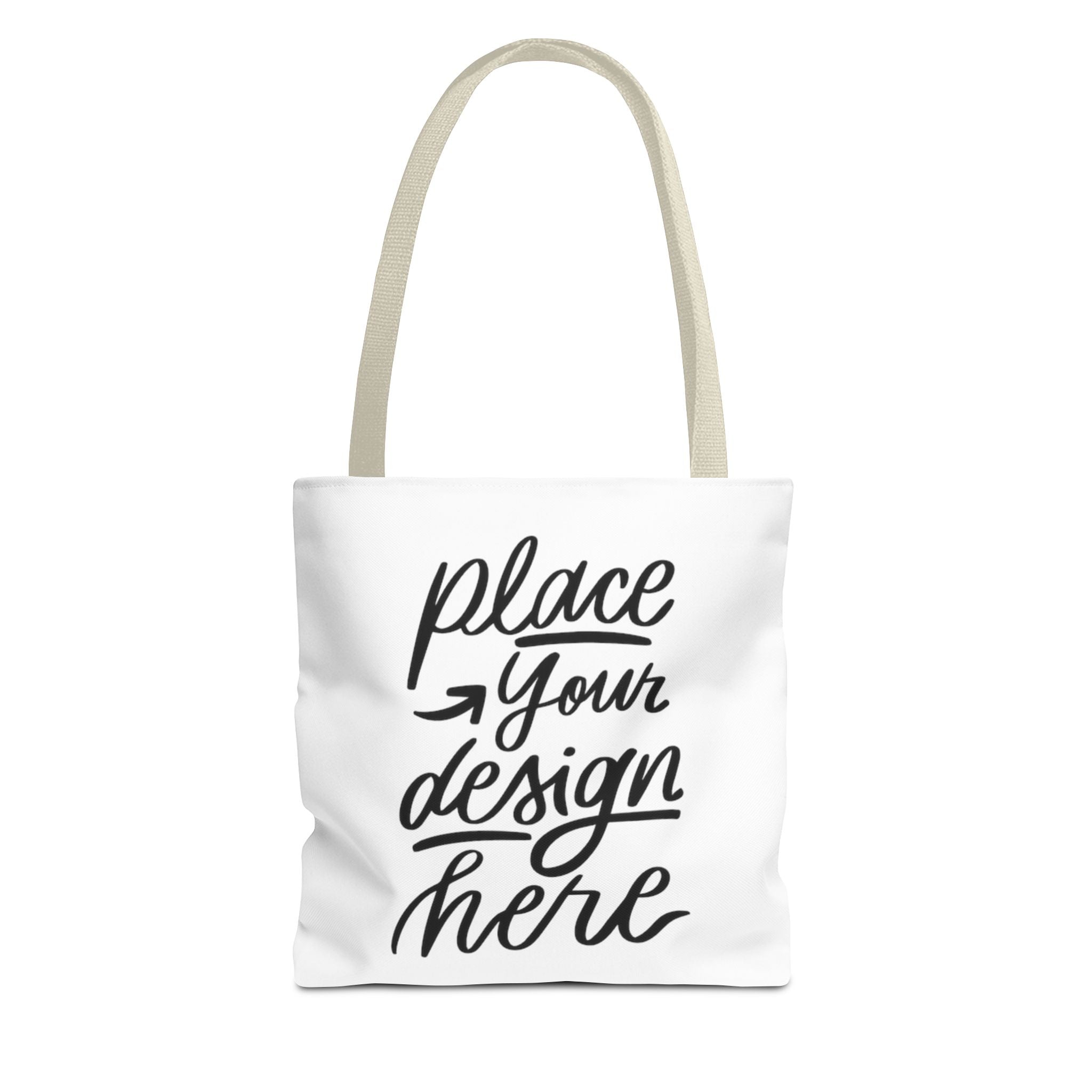 Custom Printed Tote Bag — Personalized All-Over-Print Canvas Shopper