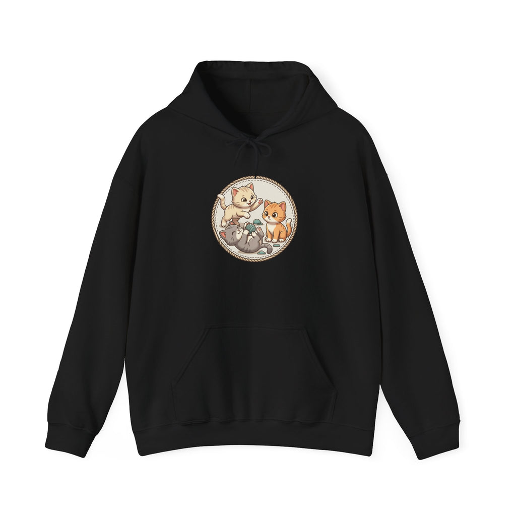 Cute Kittens Hoodie — Adorable Cat Trio