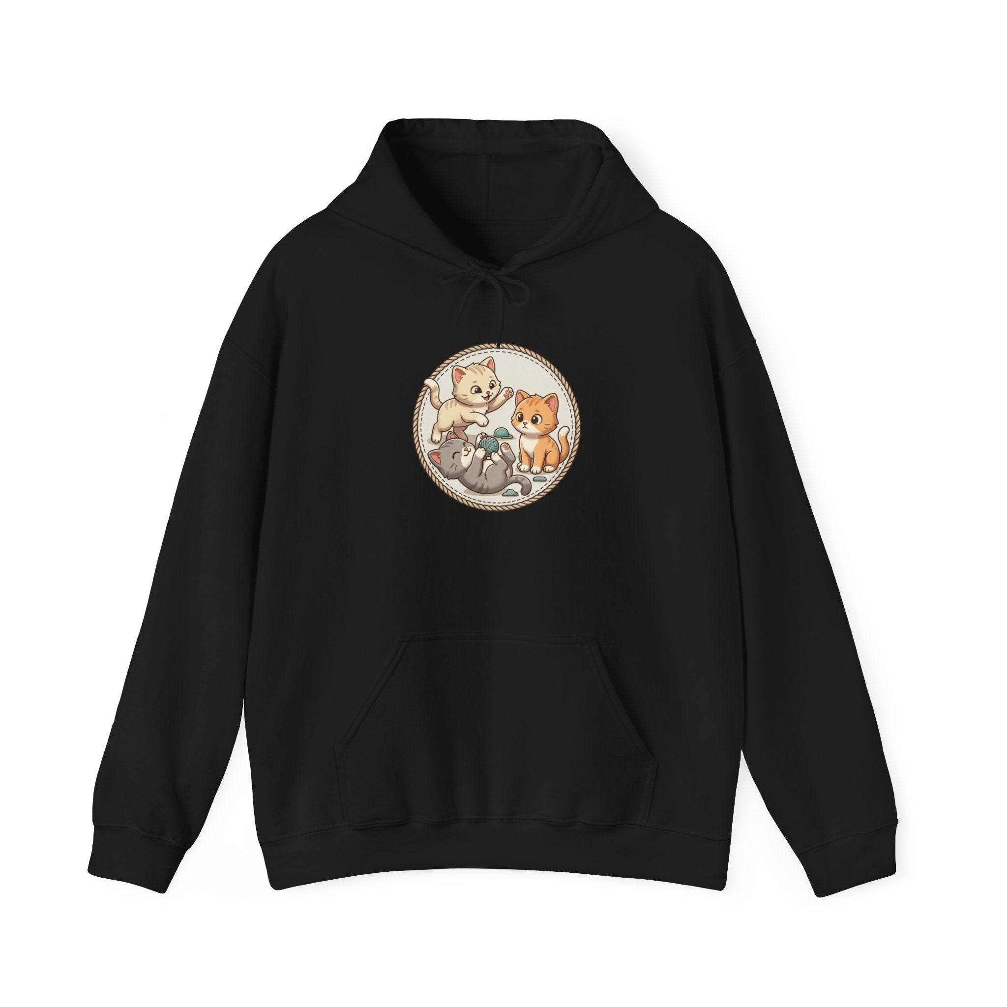 Cute Kittens Hoodie — Adorable Cat Trio