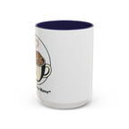 Latte Cat Coffee Mug – "Don't Wake Me, I'll Move" Cute Cat Latte Art Ceramic Accent Mug