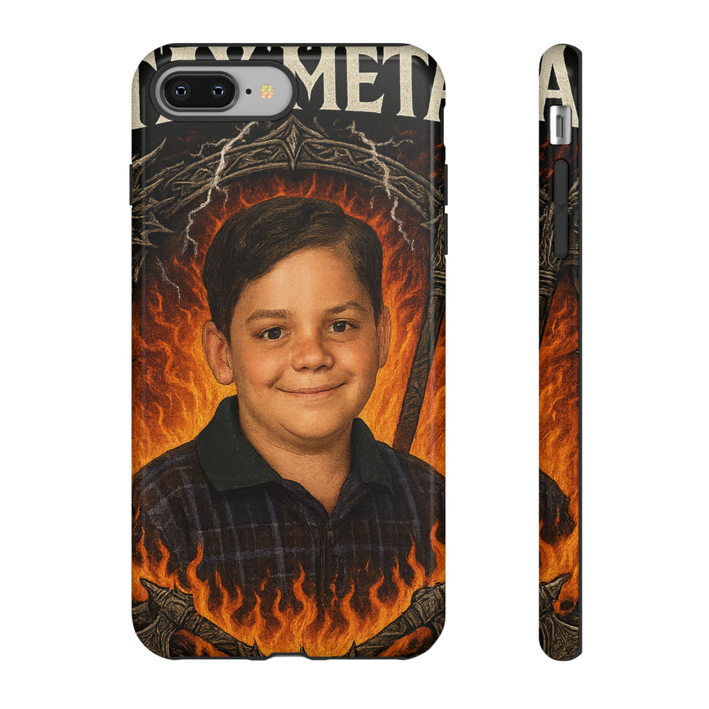 Metalhead Phone Case, Tough Cases for Music Lovers, Personalize with Unique Art, Gift for Metal Fans, Rock Lover's Accessory