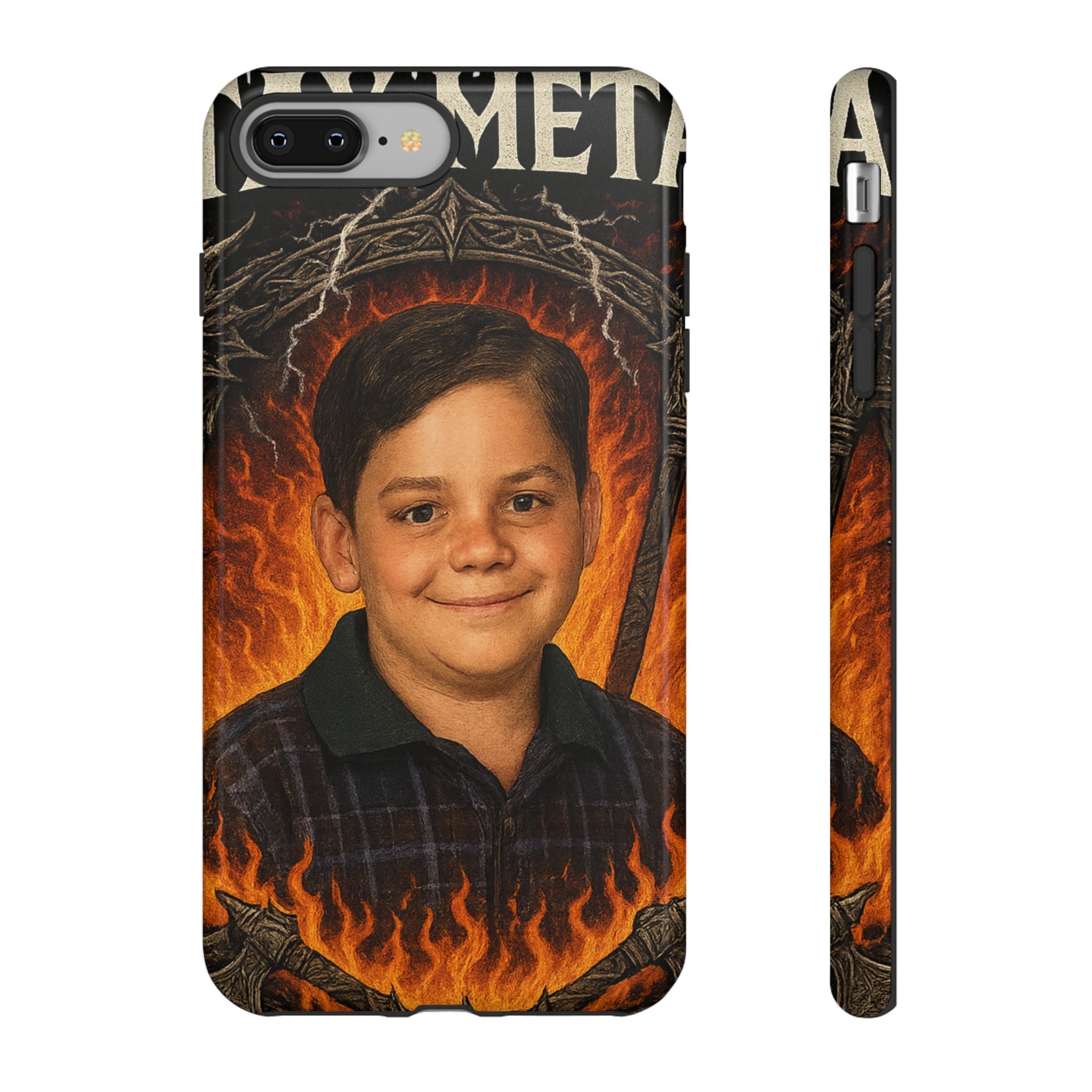 Metalhead Phone Case, Tough Cases for Music Lovers, Personalize with Unique Art, Gift for Metal Fans, Rock Lover's Accessory