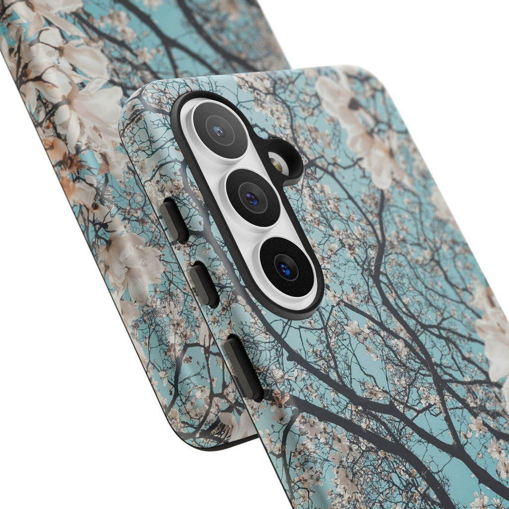 Blossom Tree Tough Phone Case — Floral Spring Protective Cover