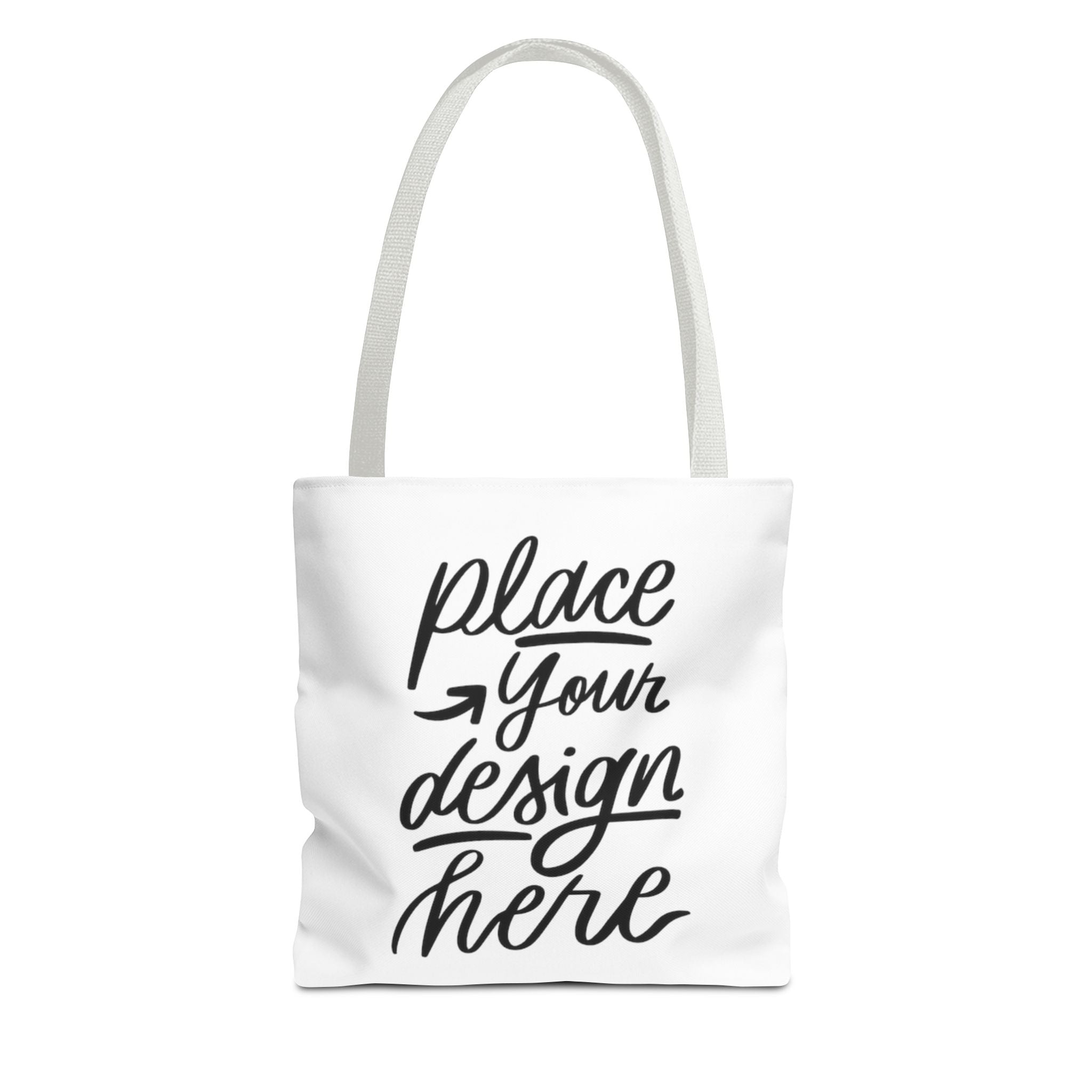 Custom Printed Tote Bag — Personalized All-Over-Print Canvas Shopper