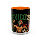 Mexico ’26 Luchador Soccer Coffee Mug