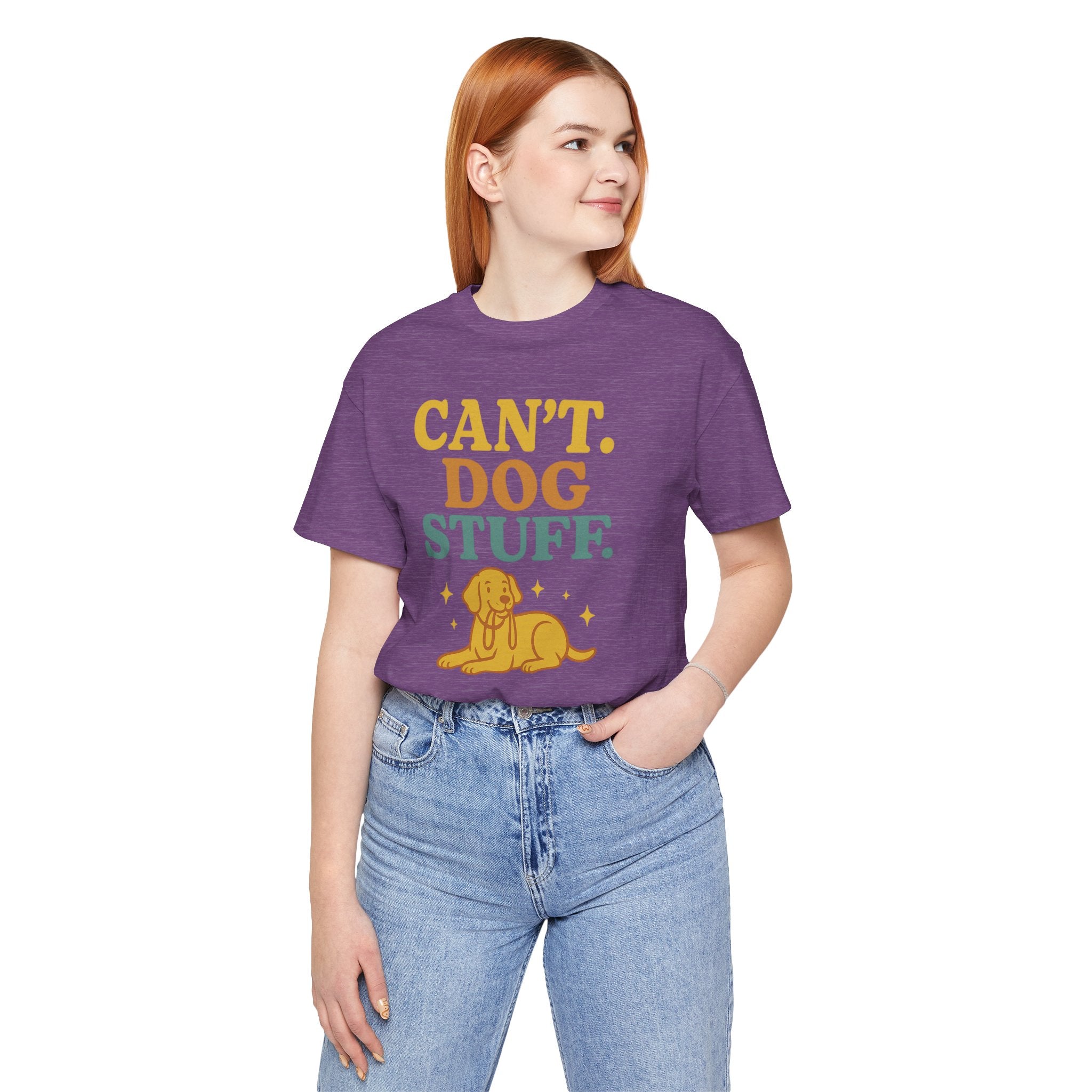 "Can’t. Dog Stuff." – Dog Lover Priorities Tee