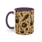 The Alchemist's Cabinet Coffee Mug — Vintage Apothecary Accent Mug (11/15 oz)