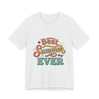 Best Summer Ever T-Shirt — Retro Colorful Vacation Tee