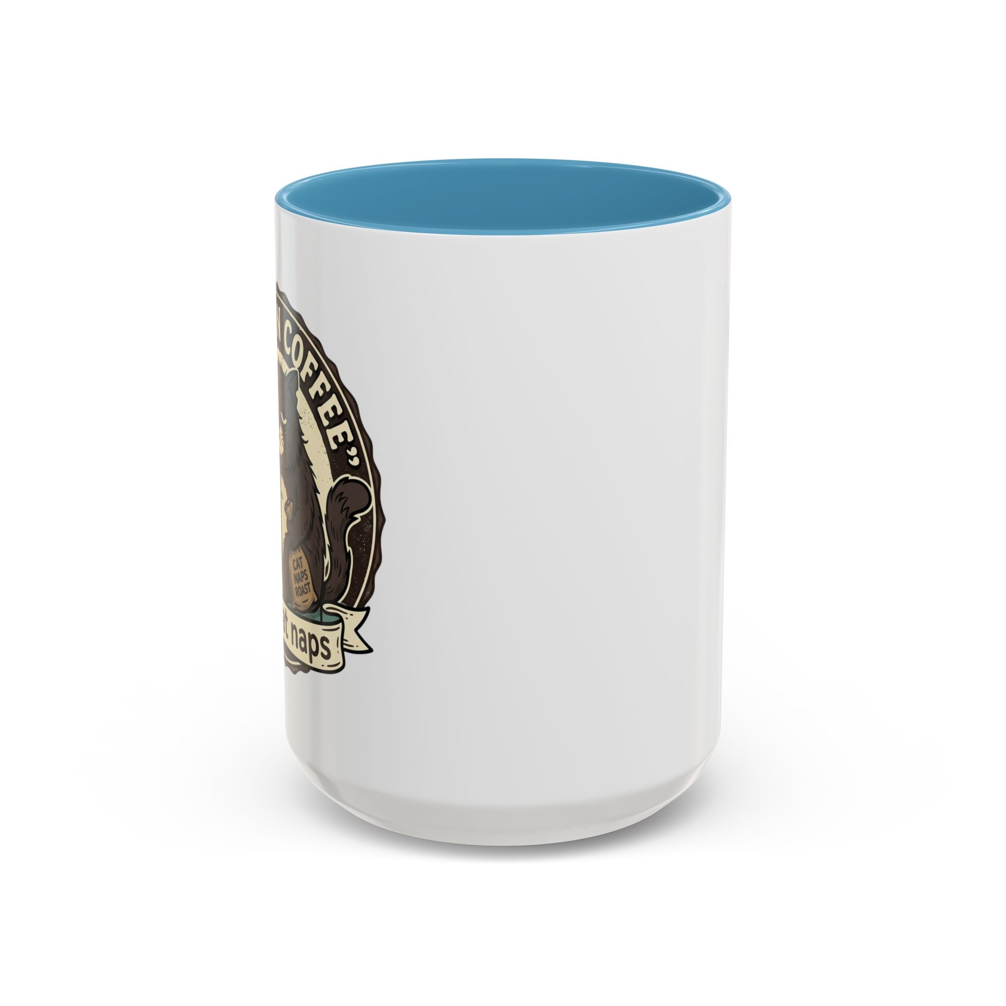 Coffee Lovers Mug — Rustic 'Coffee & Hops' Accent Ceramic Mug (11/15oz)