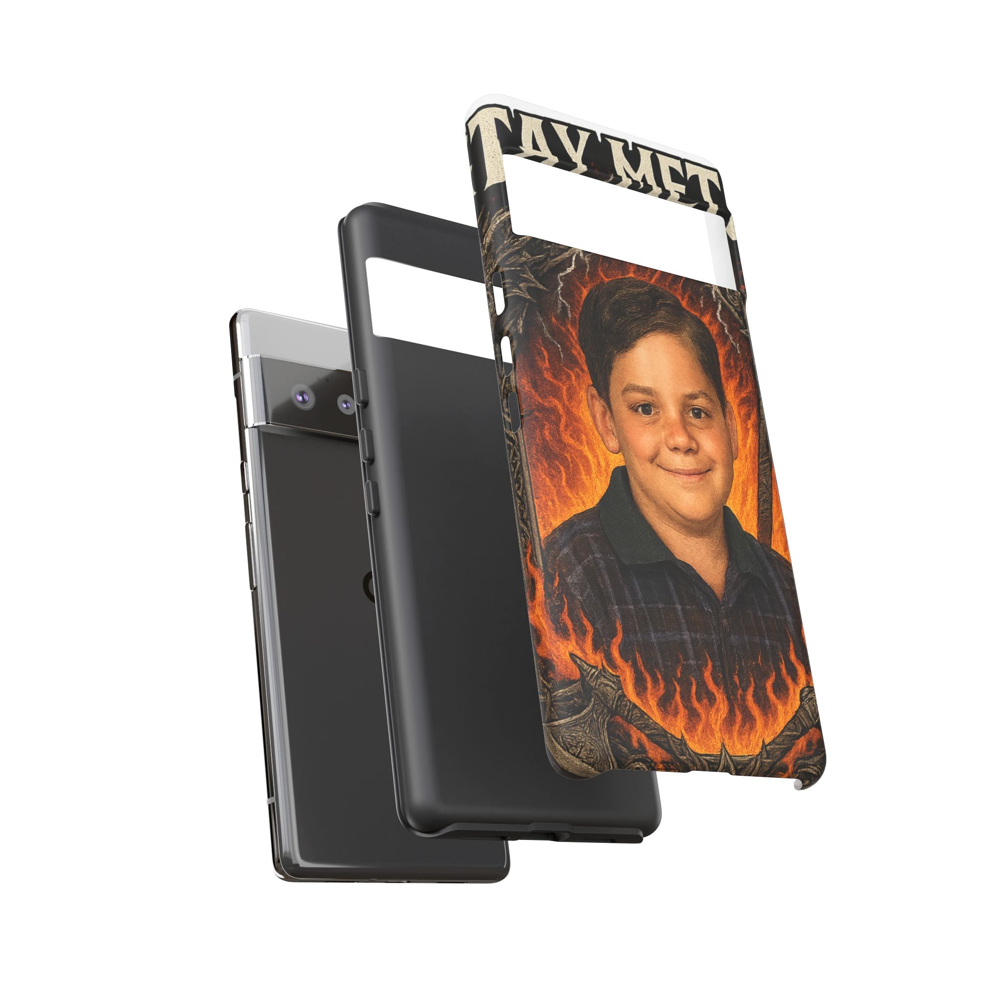 Metalhead Phone Case, Tough Cases for Music Lovers, Personalize with Unique Art, Gift for Metal Fans, Rock Lover's Accessory