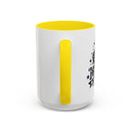 America Flag Accent Coffee Mug - Patriotic 11/15oz Tea Cup