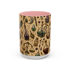 The Alchemist's Cabinet Coffee Mug — Vintage Apothecary Accent Mug (11/15 oz)