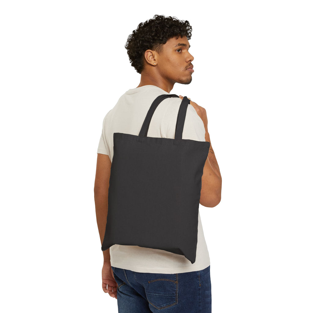 Tote Bag — "Hetero Tamas" Retro Rainbow Canvas Tote