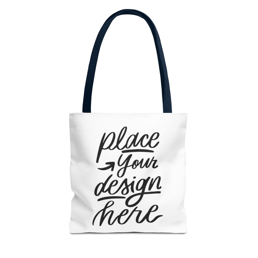 Custom Printed Tote Bag — Personalized All-Over-Print Canvas Shopper