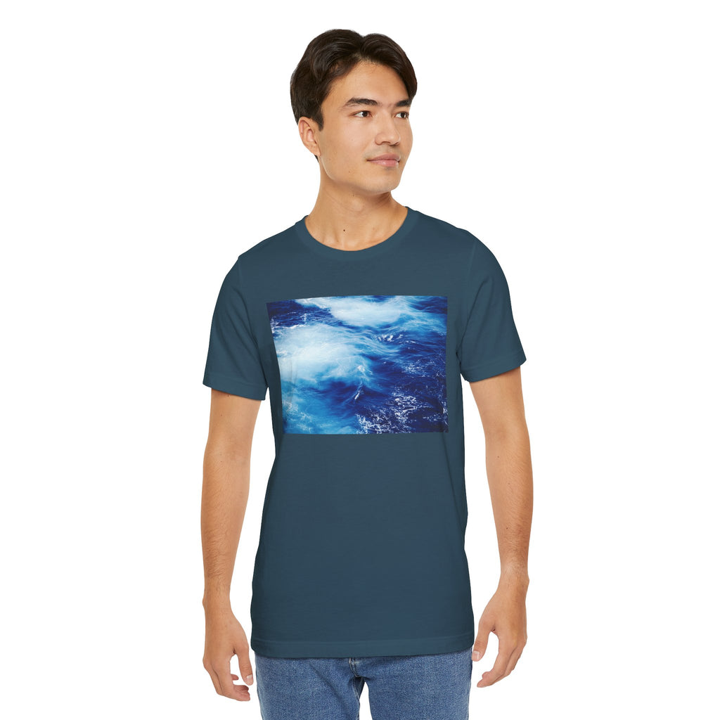Ocean Waves  Tee — Blue Water Photography T-Shirt