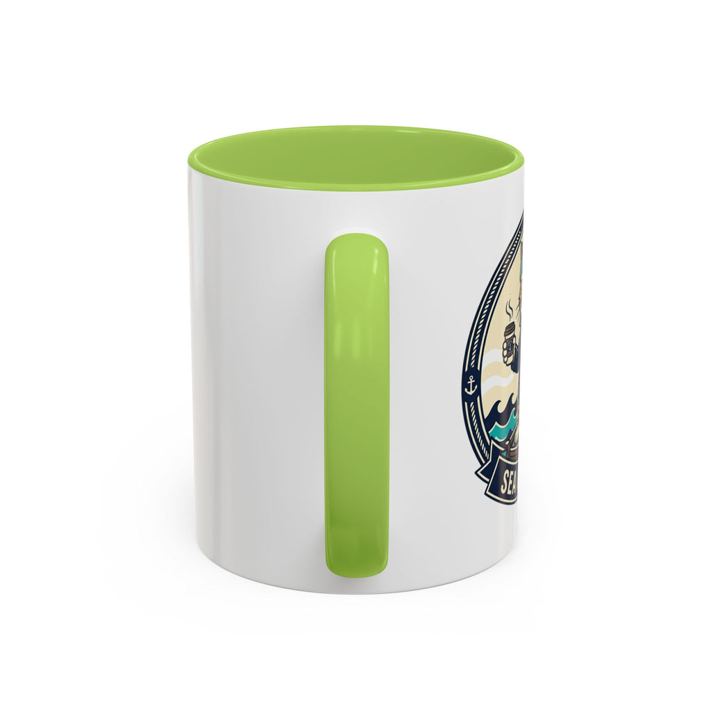 Nautical Sailboat Coffee Mug – Vintage Ocean Adventure Accent Mug