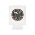 4th of July 250th Anniversary Can Cooler – 1776–2026 Patriotic Beer Koozie