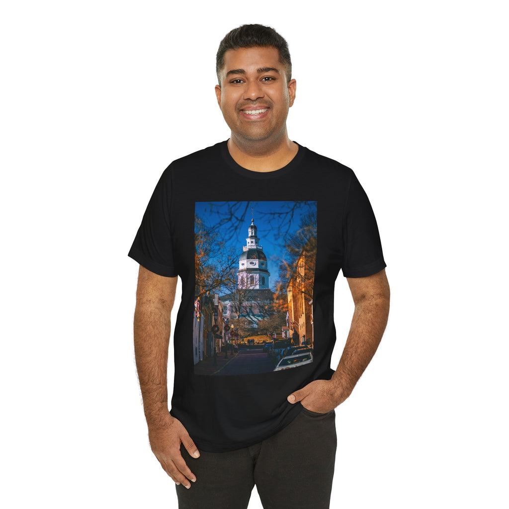 Maryland State House Street Photo Tee