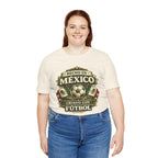 Mexico Soccer T‑Shirt — "Hecho en México, Criado con Fútbol" Vintage Football Tee