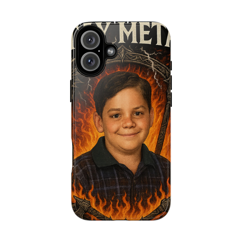 Metalhead Phone Case, Tough Cases for Music Lovers, Personalize with Unique Art, Gift for Metal Fans, Rock Lover's Accessory