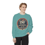 250th 4th of July Anniversary Sweatshirt — Patriotic Independence Day Crewneck