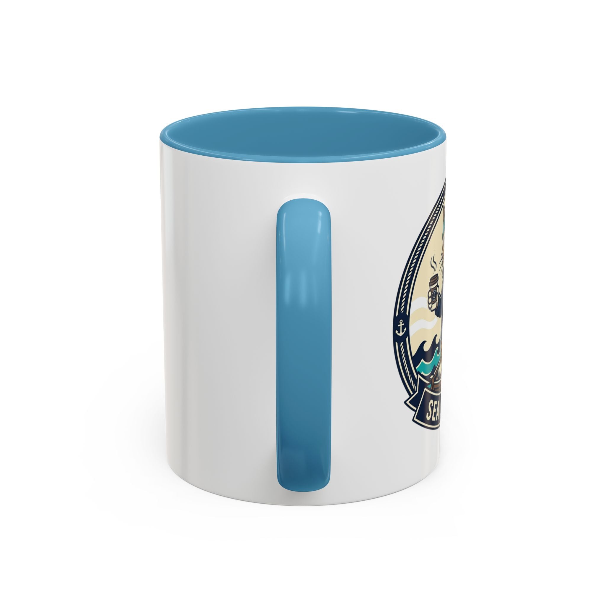 Nautical Sailboat Coffee Mug – Vintage Ocean Adventure Accent Mug