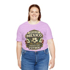 Mexico Soccer T‑Shirt — "Hecho en México, Criado con Fútbol" Vintage Football Tee