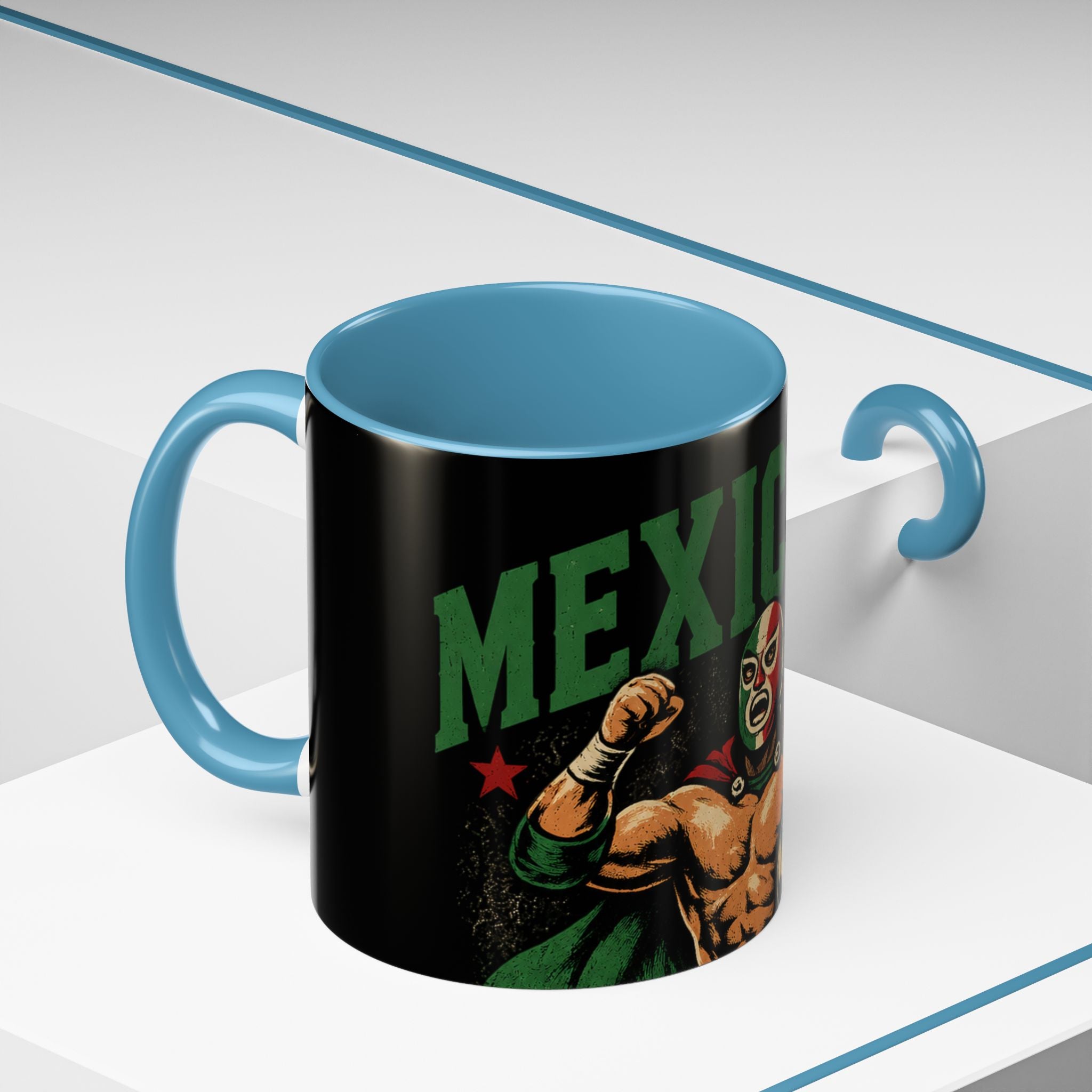 Mexico ’26 Luchador Soccer Coffee Mug
