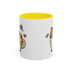Cat in Cup Coffee Mug — Cute Cat Lover Accent Mug (11/15oz)
