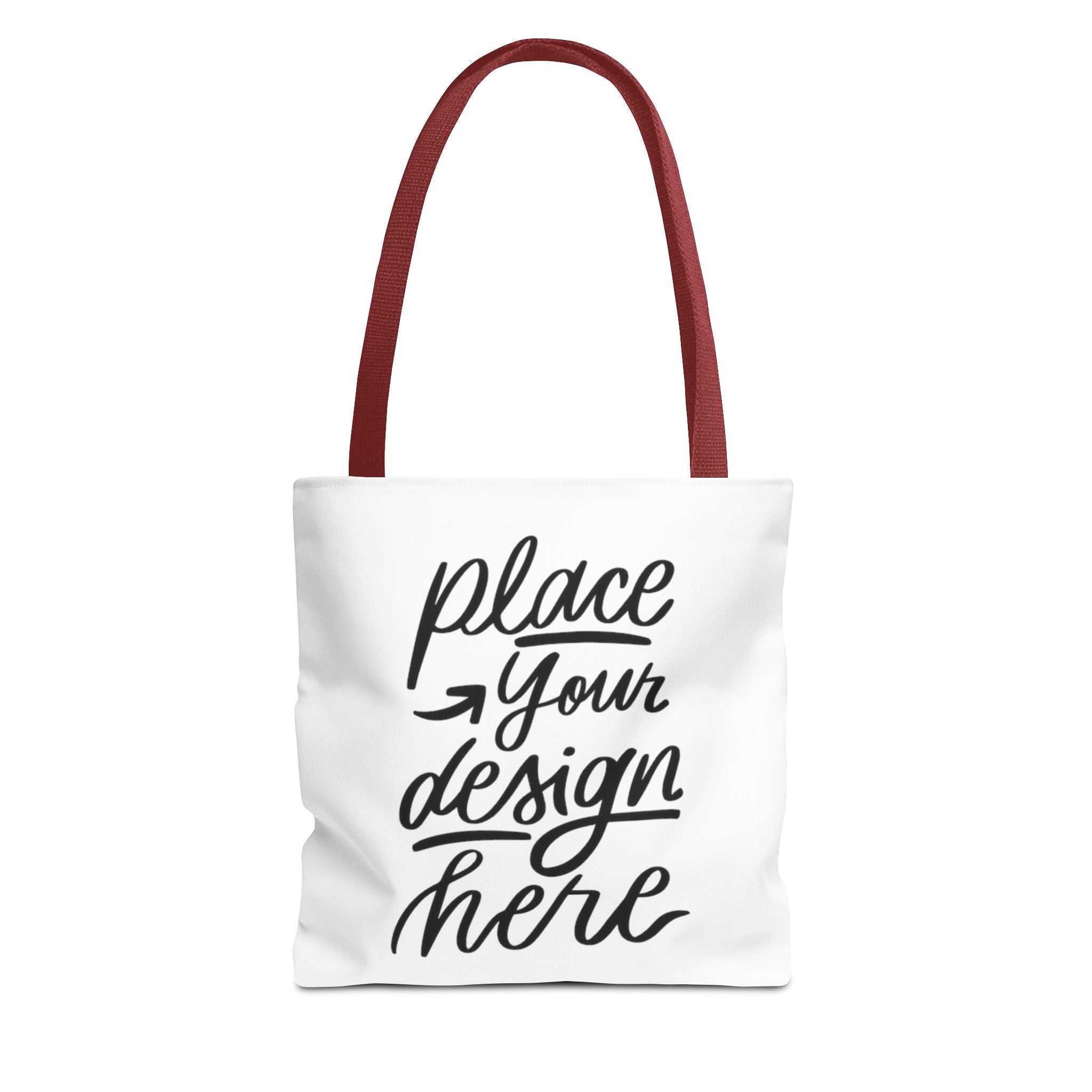 Custom Printed Tote Bag — Personalized All-Over-Print Canvas Shopper