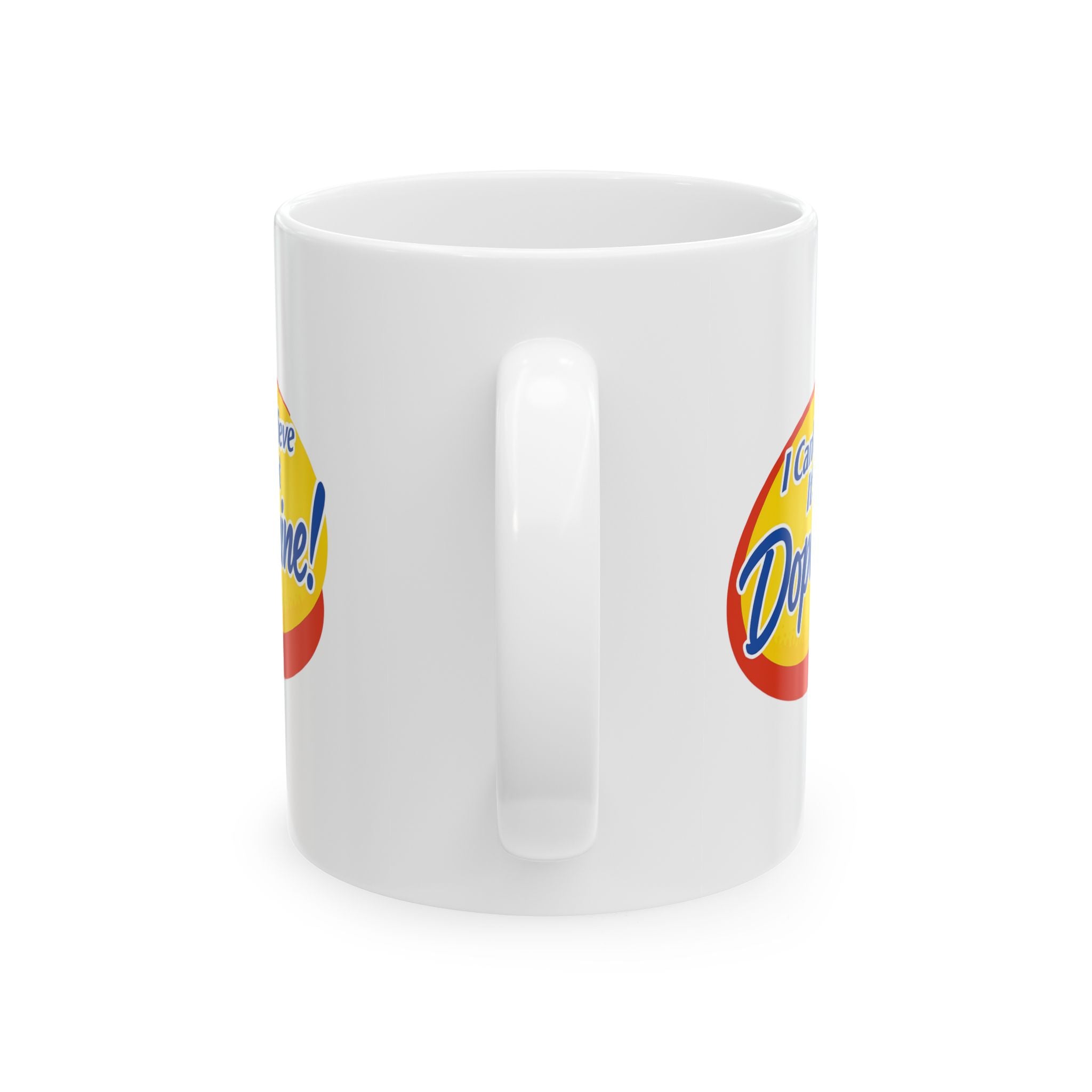 Believe Not! Ceramic Coffee Mug - Fun & Quirky Gift for Coffee Lovers