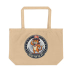 4th of July Cat Tote Bag – "Ready for the 4th" Patriotic Eco Market Tote