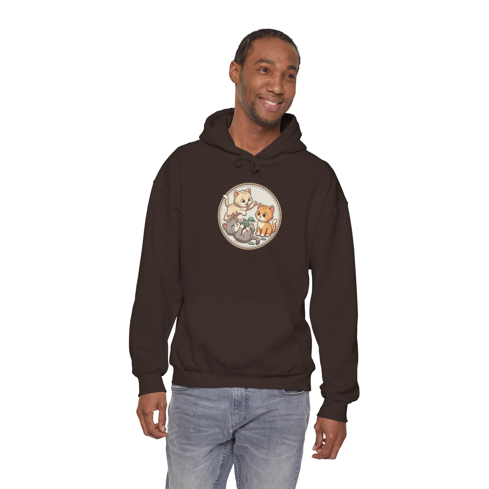 Cute Kittens Hoodie — Adorable Cat Trio
