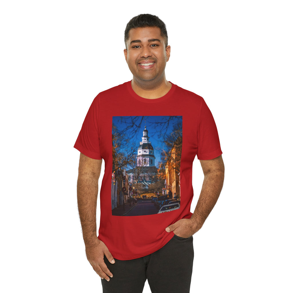 Maryland State House Street Photo Tee