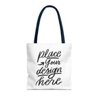 Custom Printed Tote Bag — Personalized All-Over-Print Canvas Shopper