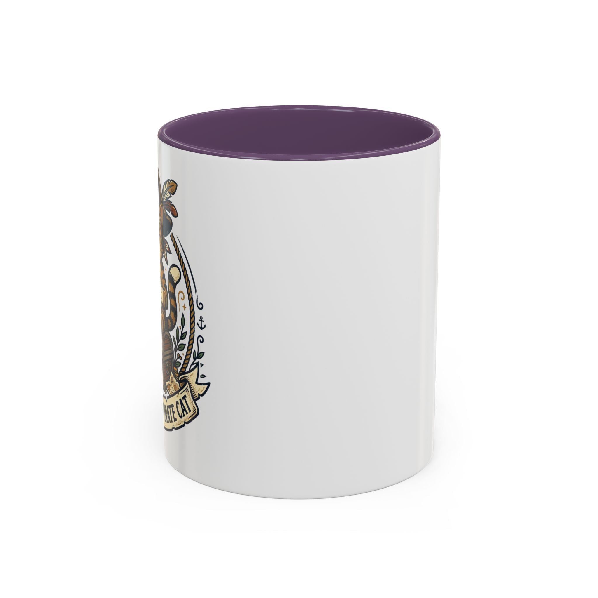 Vintage Sailor Anchor Coffee Mug — Nautical Tattoo Accent Mug (11/15oz)