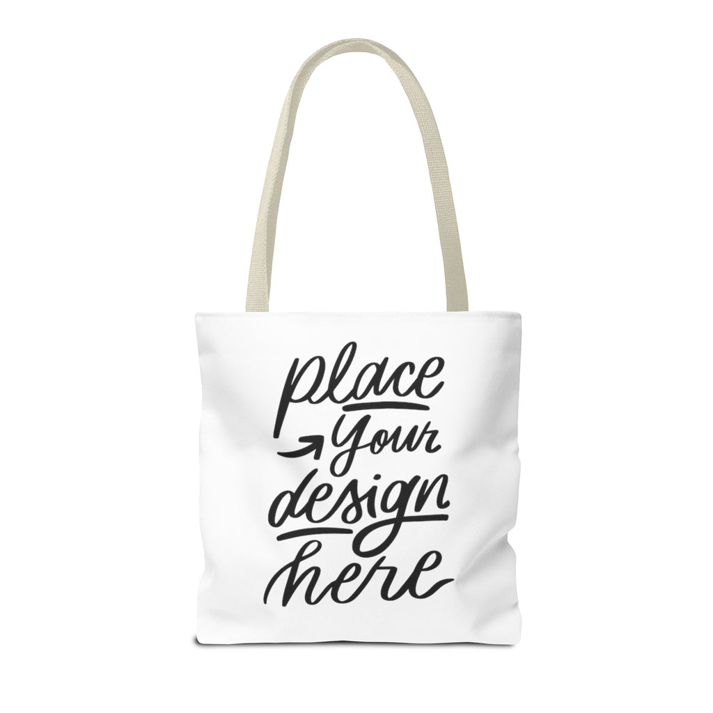 Custom Printed Tote Bag — Personalized All-Over-Print Canvas Shopper