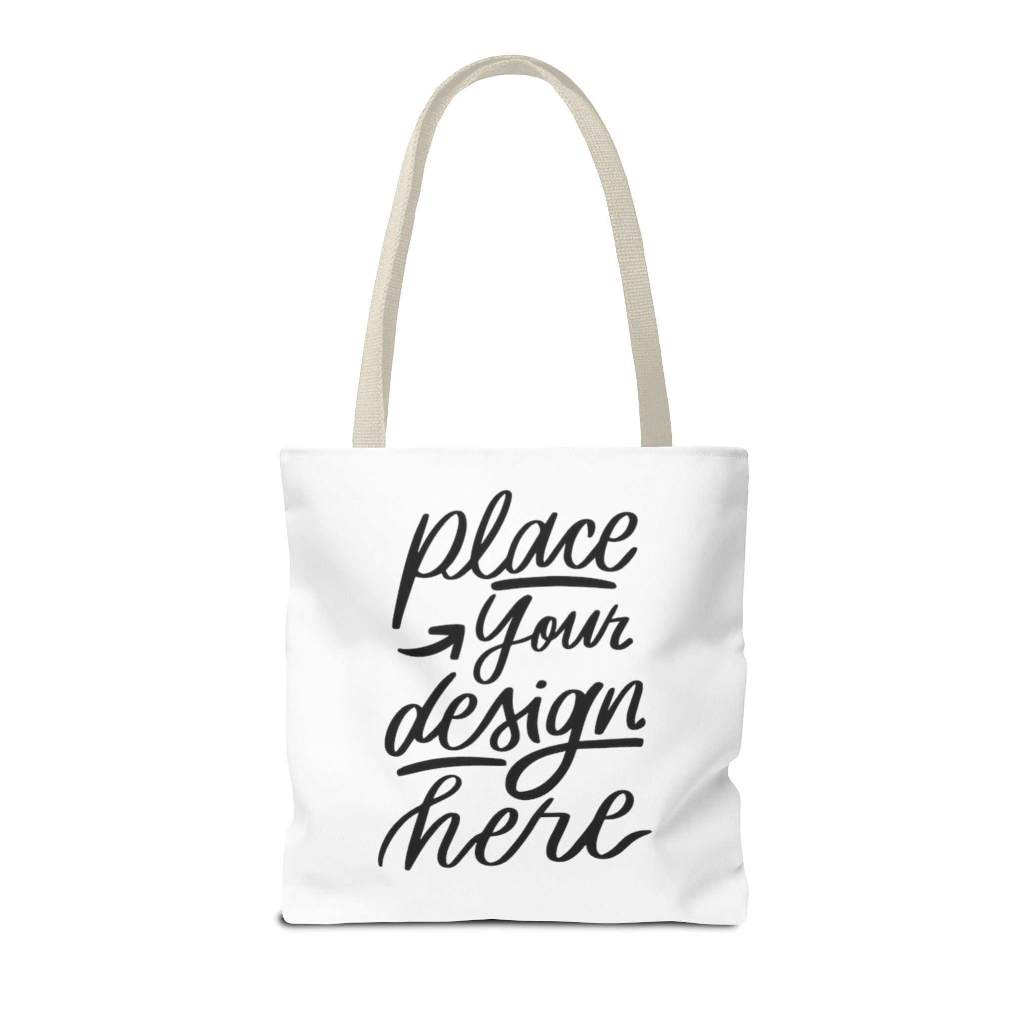 Custom Printed Tote Bag — Personalized All-Over-Print Canvas Shopper