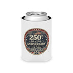 4th of July 250th Anniversary Can Cooler – 1776–2026 Patriotic Beer Koozie