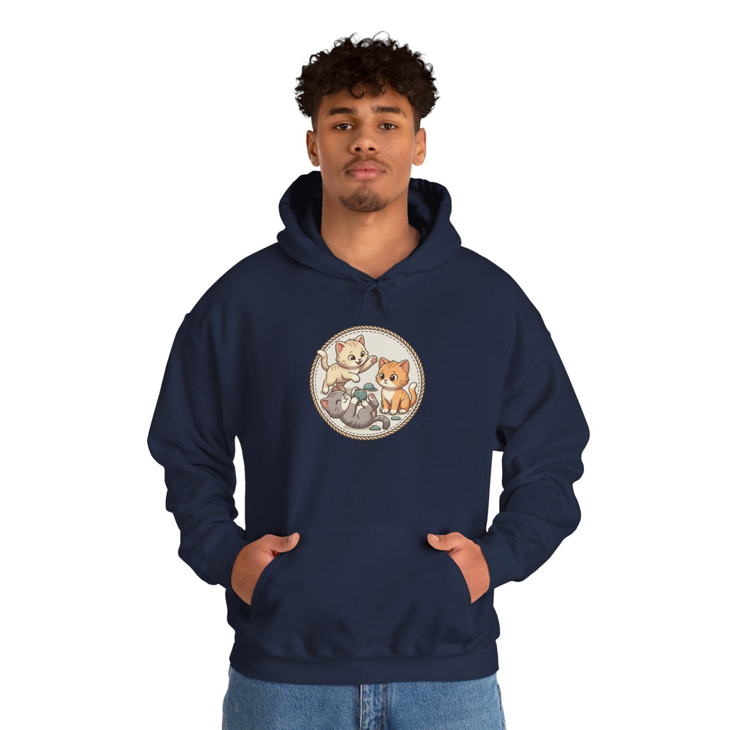 Cute Kittens Hoodie — Adorable Cat Trio