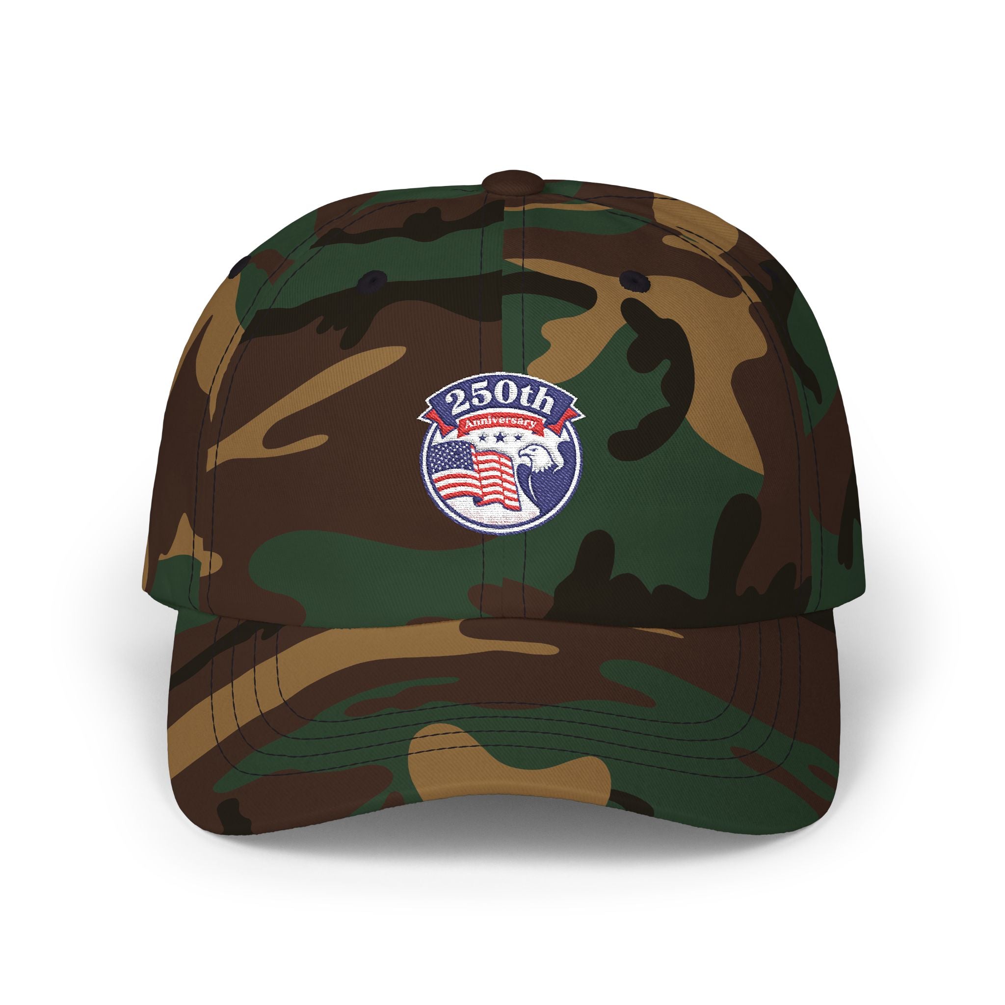 Dad Cap - 4th of July Vintage Flag Patch Baseball Hat