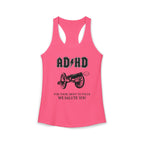 ADHD AC/DC Tank — "For Those About to Focus We Salute You" Graphic T-Shirt